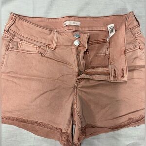 SO pink denim jean shorts. Size 13/31